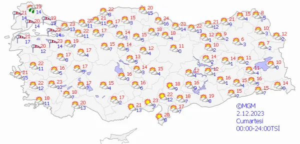 1701420814251.png Aralık ayı sağanak ve fırtına ile başlıyor! Meteoroloji'den İstanbul dahil çok sayıda ile yeni uyarı! 5 günlük hava durumu... - 5