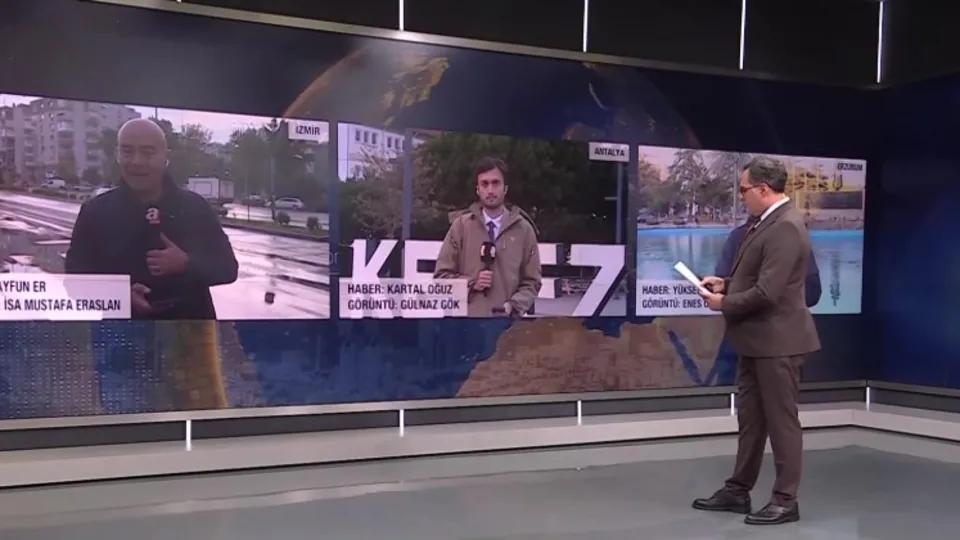 Batı’da sağanak Doğu’da kar