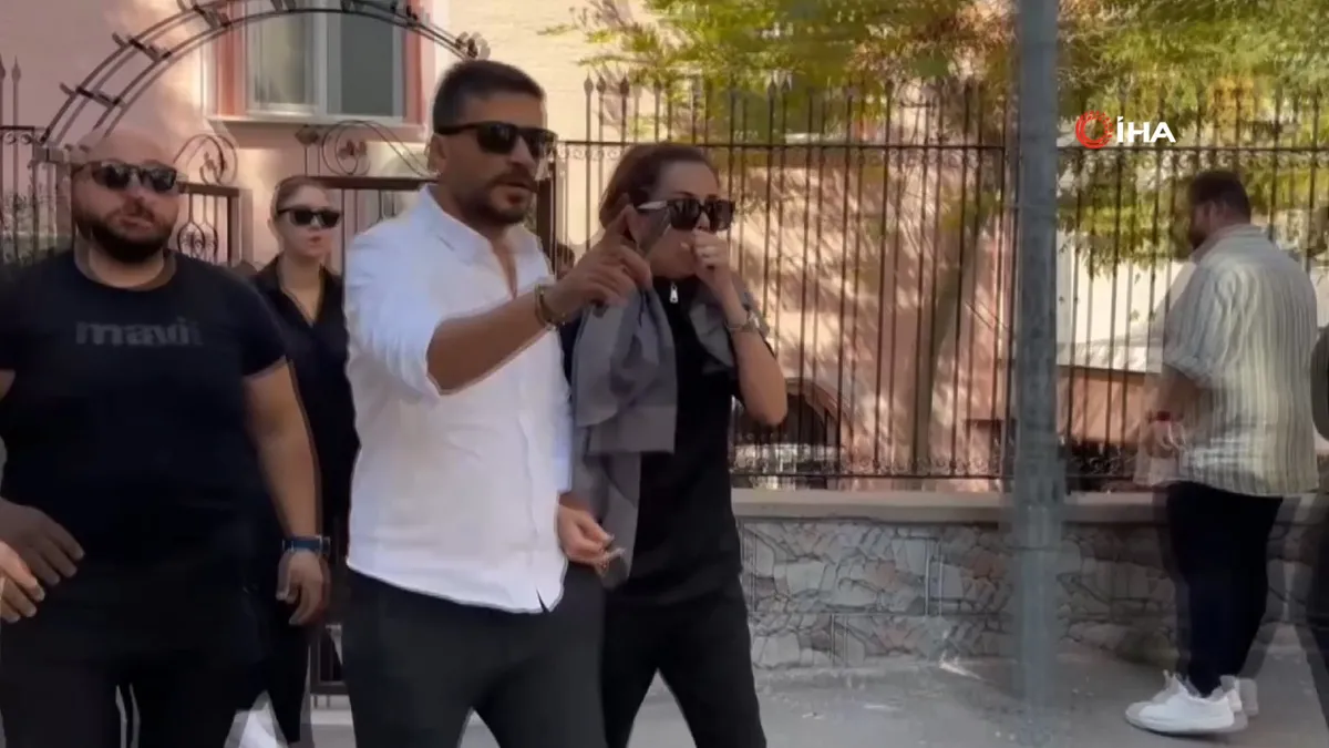 Dilan Polat ve Engin Polat çifti Kübra Aykut'un cenaze törenine katıldı!