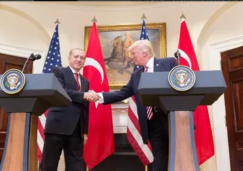 Beyaz Saray'dan Erdoğan-Trump fotoğrafı