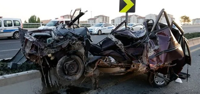 Ankara’da ölümlü kazaya karışan aracı çekiciyle kaçırdılar