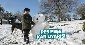 Kar, fırtına ve sağanak yağmur geliyor!