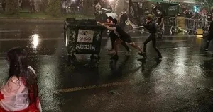 Gürcistan sokaklarında kaos devam ediyor