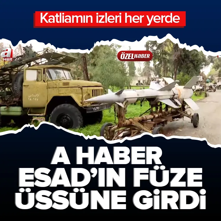 A Haber Esadın füze üssüne girdi!