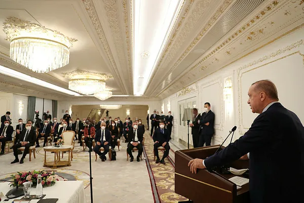 Başkan Recep Tayyip Erdoğan’dan TÜGİK heyetini kabulü sonrası flaş açıklamalar: Yüksek faize kesinlikle karşıyım