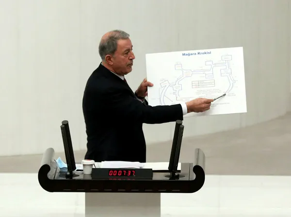 Son dakika: Milli Savunma Bakanı Hulusi Akar ve İçişleri Bakanı Süleyman Soylu Meclis’te Gara Operasyonu’nu anlattı