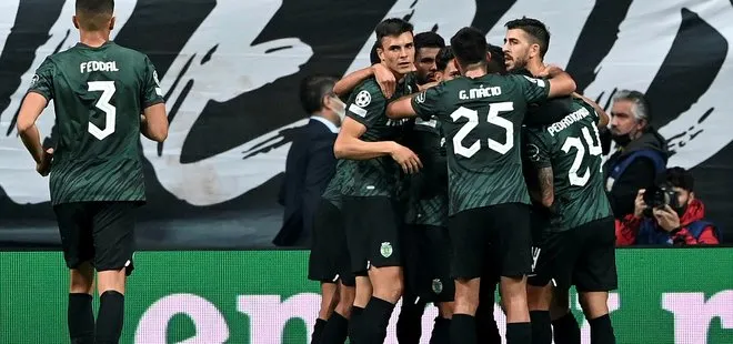 İstanbul’da büyük hüsran I Beşiktaş 1-4 Sporting Lizbon MAÇ SONUCU-ÖZET