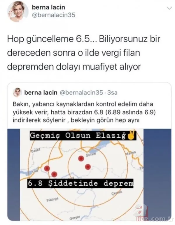 Berna Laçin kimdir, kaç yaşında, nereli? “Deprem” paylaşımına tepki yağıyor! Berna Laçin ne söyledi? 4