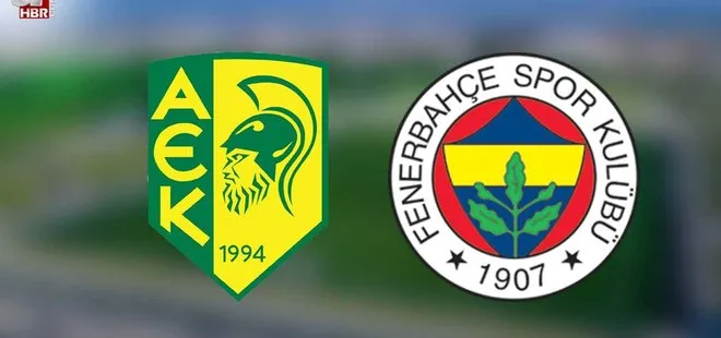 AEK Larnaca-Fenerbahçe MUHTEMEL 11’LER!  AEK-FB maçı saat kaçta, hangi kanalda? Şifreli mi şifresiz mi?