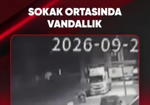 SOKAK ORTASINDA VANDALLIK