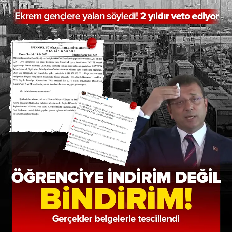 Öğrenciye indirim değil bindirim