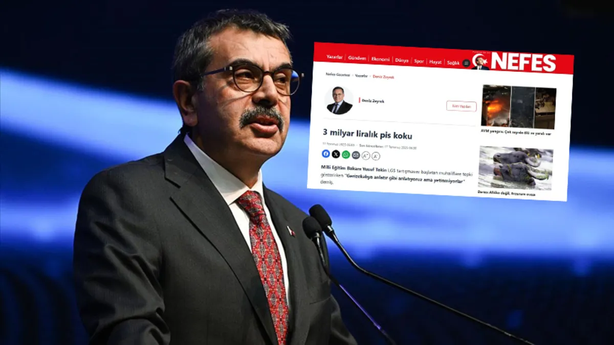 CHP medyasının hedefinde Bakan Yusuf Tekin var! Deniz Zeyrek'in kitap maliyeti algısı çöktü