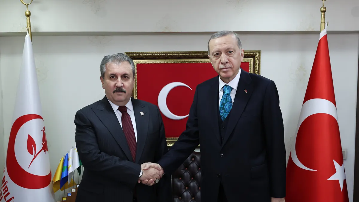 Başkan Erdoğan'dan Mustafa Destici'ye tebrik mesajı