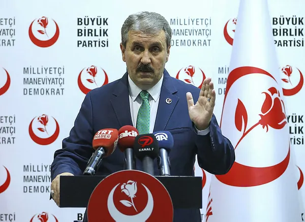 BBP Genel Başkanı Mustafa Destici'den ABD'nin yaptırımlarına sert tepki - 1