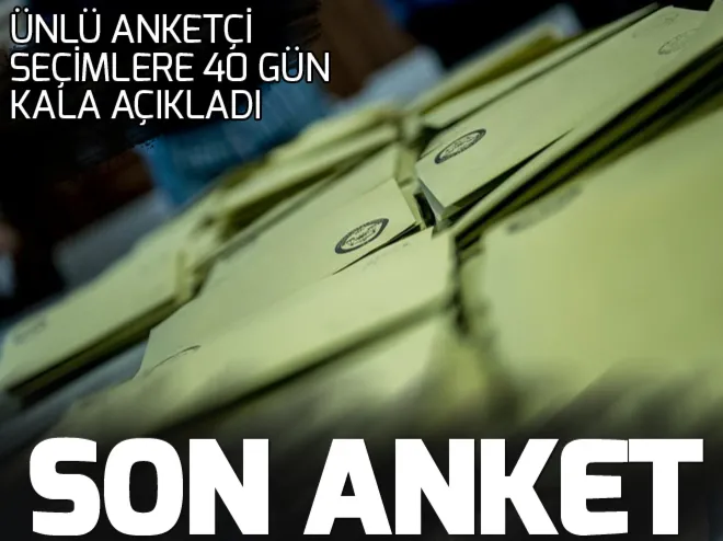 24 Haziran seçimleriyle ilgili son anket