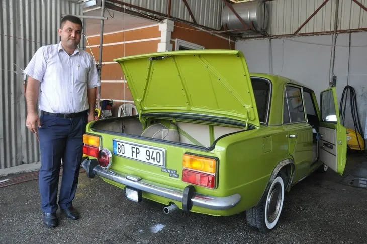 1973 model Murat 124’e 25 bin lira harcadı