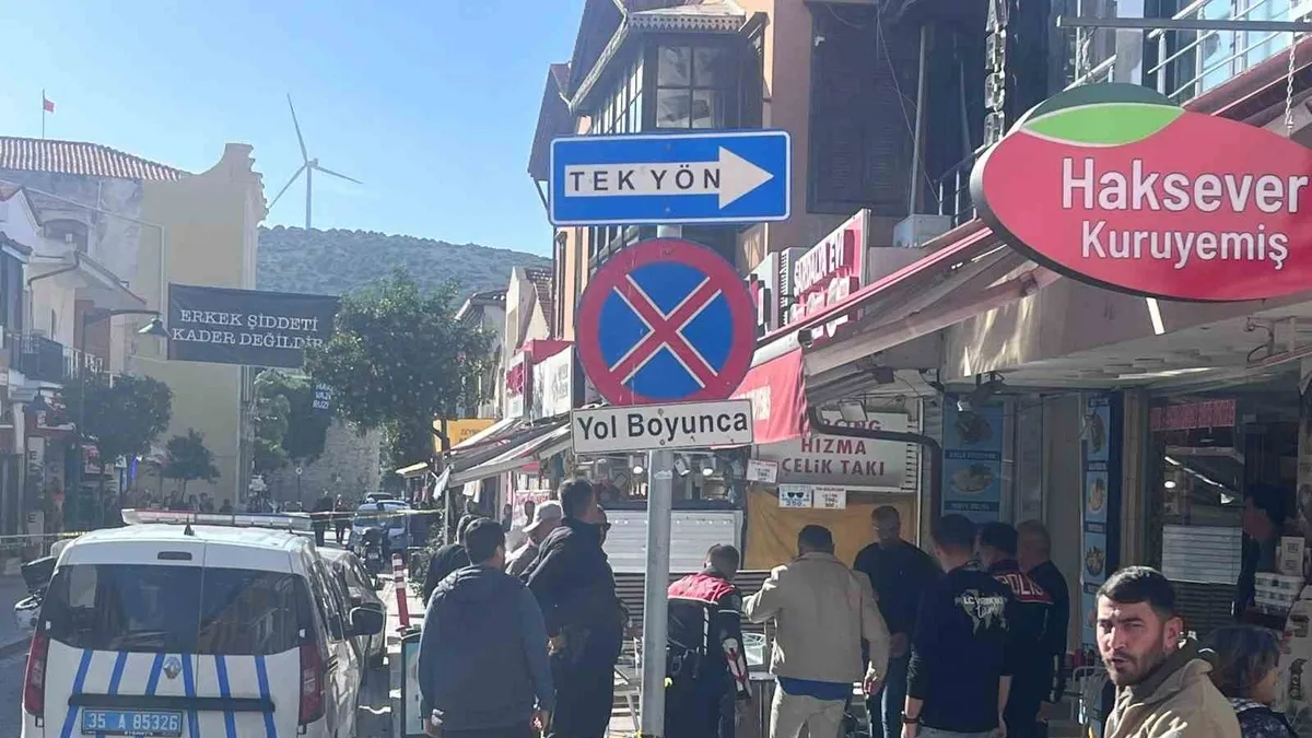 Çeşme'de midyeciye silahlı saldırı girişimi