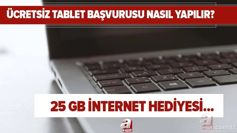 MEB 100 bin tablet başvuru formu ve linki: Ücretsiz tablet başvurusu nereden, nasıl yapılır? İnternet hediyesi... 1