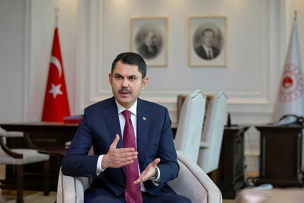 Çevre, Şehircilik ve İklim Değişikliği Bakanı Murat Kurum'dan flaş Kanal İstanbul açıklaması: Gurur projemizi adım adım hayata geçiriyoruz - 1