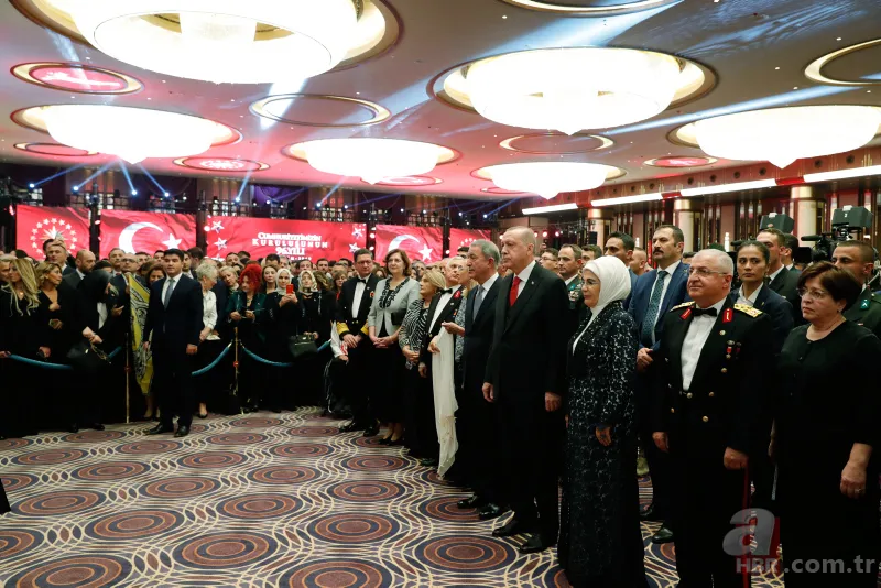 Külliye'deki 29 Ekim kabul töreninden dikkat çeken kareler 1