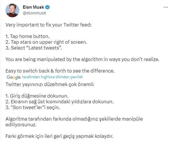 Twitter’ın açık kaynak koduna geçiş saati belli oldu! Elon Musk duyurdu! Twitter’da fake paylaşımlara karşı yeni güncelleme