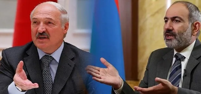 Lukaşenko ve Paşinyan canlı yayında atıştı! Sizi getirecek kimse yok mu?