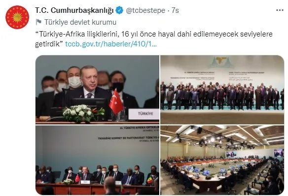 İstanbul’da Türkiye-Afrika Ortaklık Zirvesi! Başkan Erdoğan’dan peş peşe önemli kabuller