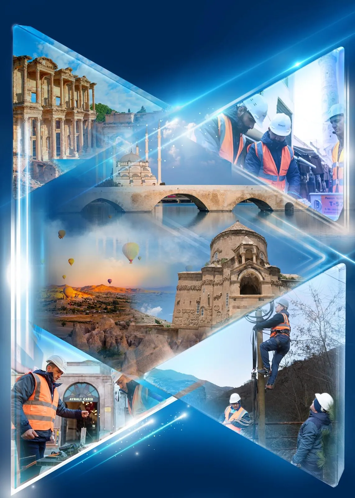 Türk Telekom’un fiber altyapısı