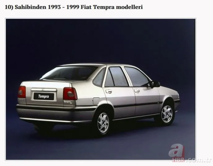 Yılın son ikinci el otomobil fırsatları! 20,30,40,50 bin TL'ye satılan ikinci el araba fiyatları... 23