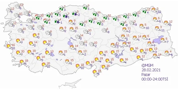 Kar yağışı geri dönüyor! İstanbul'a kar yağacak mı? Meteoroloji kar yağacak 3 ili açıkladı - 11