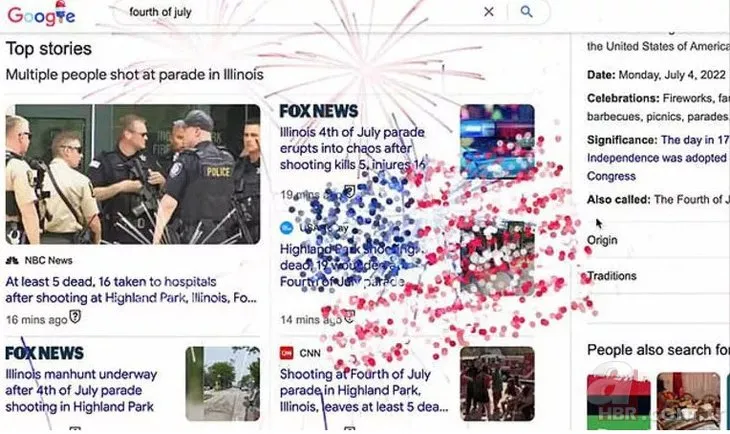 ABD’deki kanlı katliam sonrası Google’dan skandal hata! Viral olan hata kısa sürede silindi