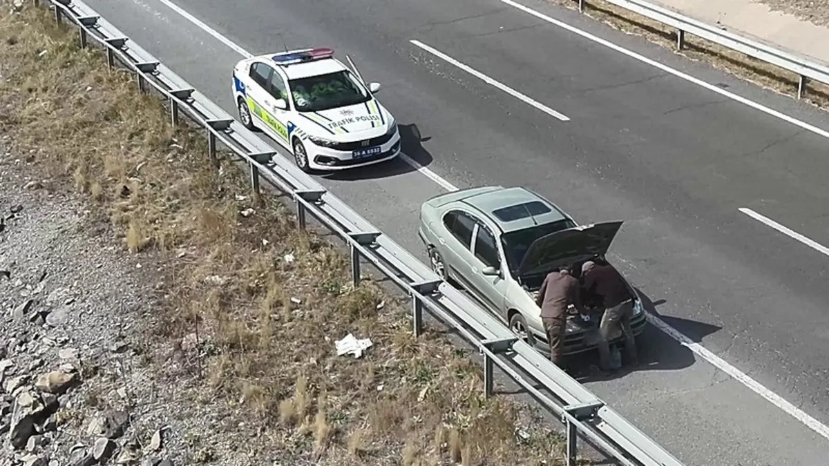 Polis sürücünün numarasını yemedi: 18 bin 677 TL ceza