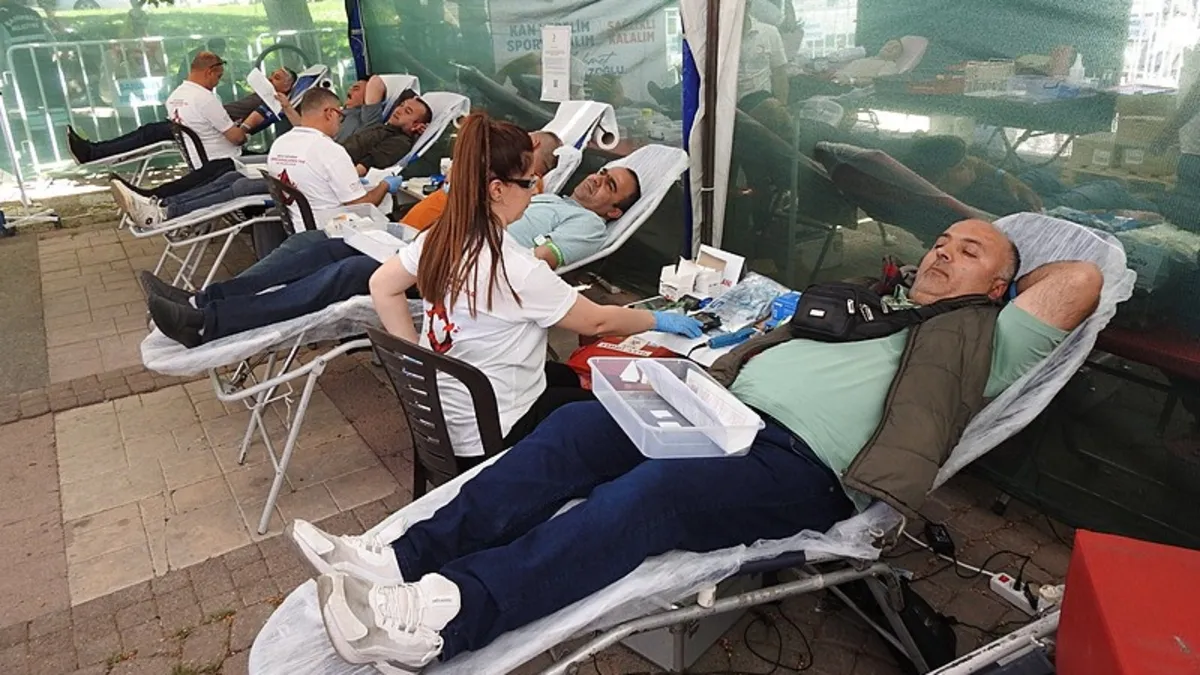 Gaziantep'te iki günde 13 bin 625 ünite kan bağışlandı