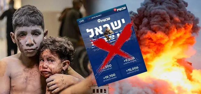 İsrailli TV kanalından skandal Gazze tablosu! Çocukları “terörist” olarak nitelendirdi