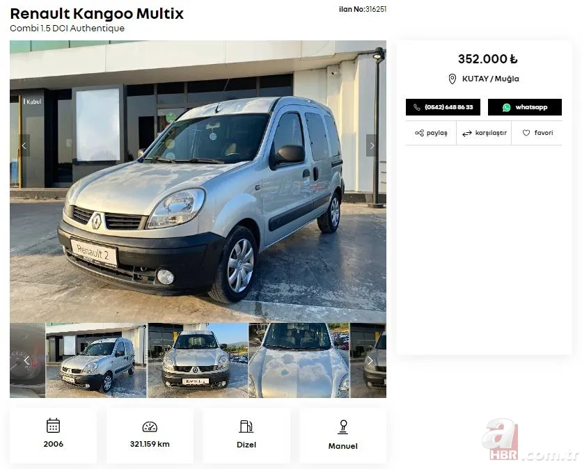 230 bin TL’ye dahi araç var! Renault fabrikada yenilediği ikinci el araç modellerini ve fiyatlarını açıkladı! Renault, Peugeot, Fiat, Volkswagen, Hyundai, Opel… 9