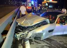 Avcılar’da iki otomobil çarpıştı! 2 kişi yaralandı