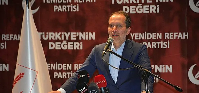 Yeniden Refah Partisi Genel Başkanı Fatih Erbakan: Devletimizi bu 7’li masanın felaketlerine teslim edemeyiz