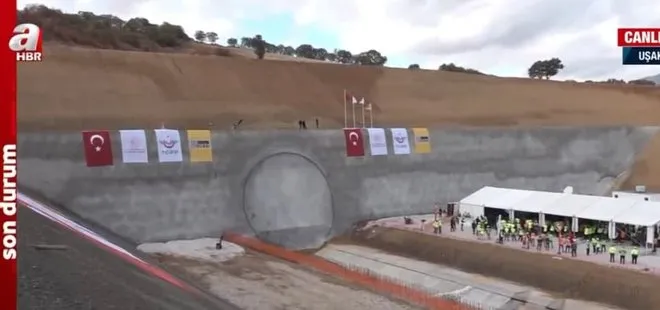 Son dakika: Türkiye’de bir ilk olacak! Ankara-İzmir YHT Projesi kapsamındaki Eşme-Salihli kesimi T-1 Tüneli’nde ışık göründü