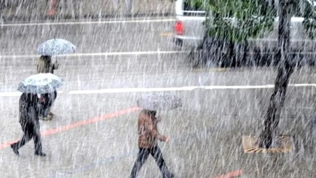 Meteoroloji'den 26 il için sarı 7 il için turuncu uyarı - 1