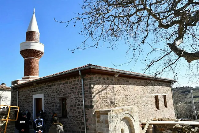 Tekirdağ'da restore edilen 600 yıllık Güzelköy Camisi gelecek ay ibadete açılacak - 3