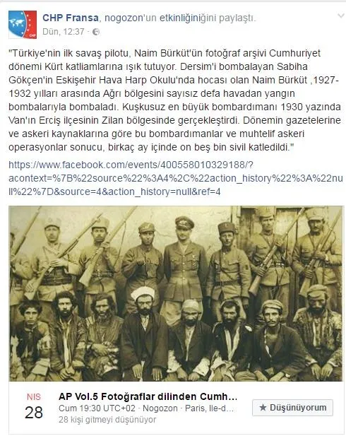 CHP'ye ait facebook sayfasında şok paylaşım - 1