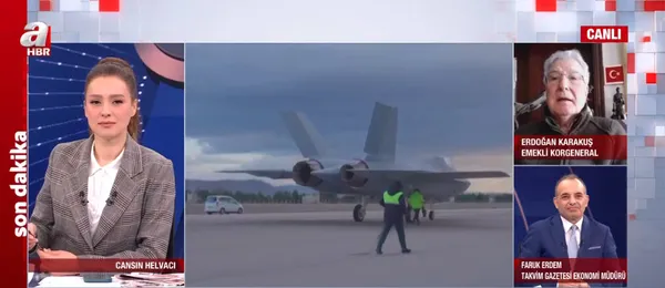 Türkiye'nin milli muharip uçağı KAAN gökyüzünde! İlk uçuşunu Ankara semalarında başarıyla tamamladı... - 7