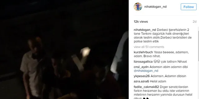 Nihat Doğan darbeci hainleri etkisiz hale getirdi! - 2