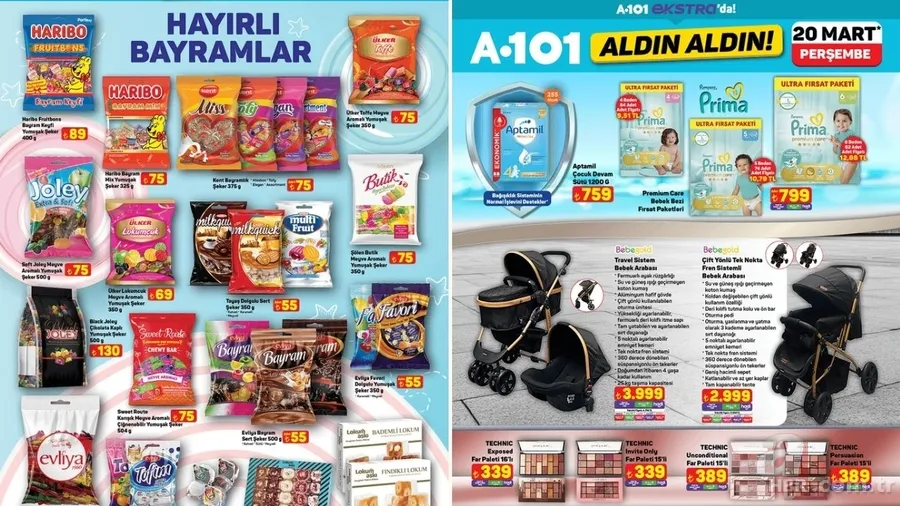Yetişen alır! A101'de Bayram indirimleri bugün başladı: Şeker ve lokumlar tezgahta 1