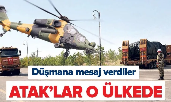 Ortak askeri tatbikat başladı! ATAK helikopteri de Azerbaycan’da