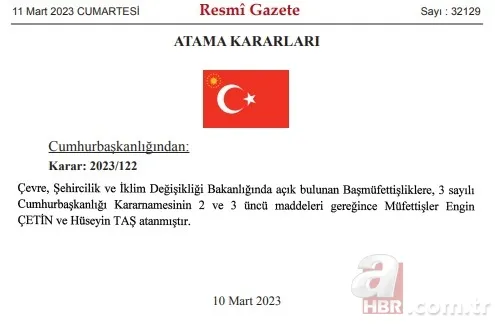 Atama kararları Resmi Gazete’de: Meteoroloji bölge müdürleri değişti