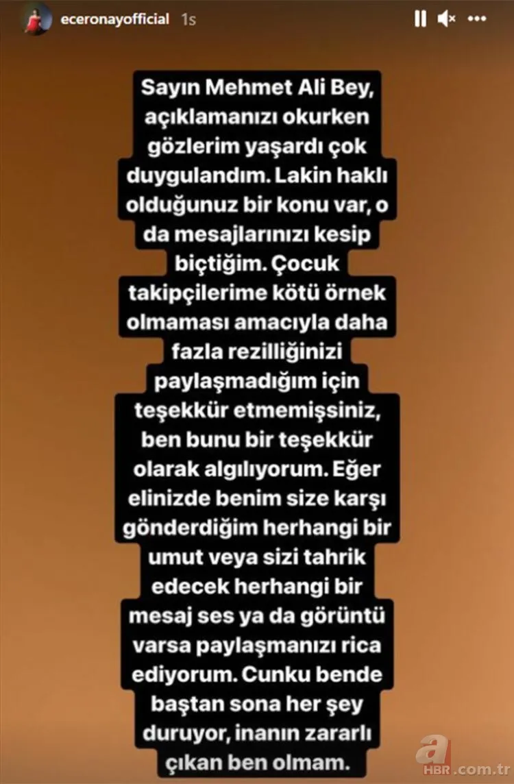 Mehmet Ali Erbil hakkında taciz suçlaması! Ece Ronay mesajları ve ses kaydını ifşa etti 13