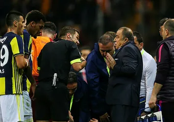 Fatih Terim'den hakeme büyük tepki!
