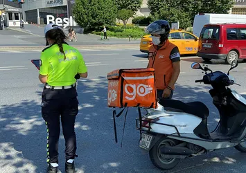 İstanbul'da motosikletlere denetim