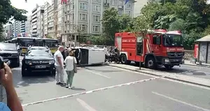 İstanbul’un göbeğinde trafiği felç eden olay
